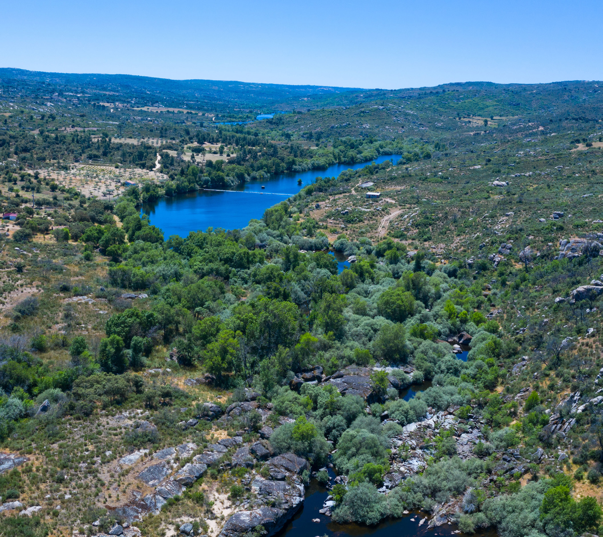 Greater Côa Valley, Western Iberia, Rewilding Portugal. 